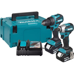 Makita DLX2577TJ set DDF490...
